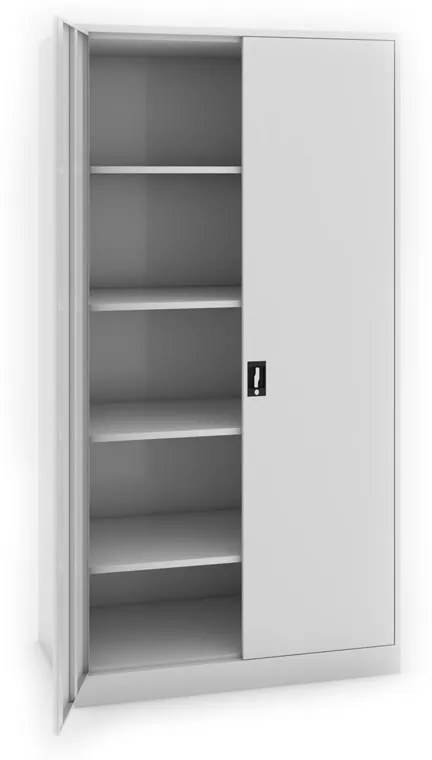 Szafa spawana JUMBO, 1950 x 1200 x 500 mm, szaro/szara