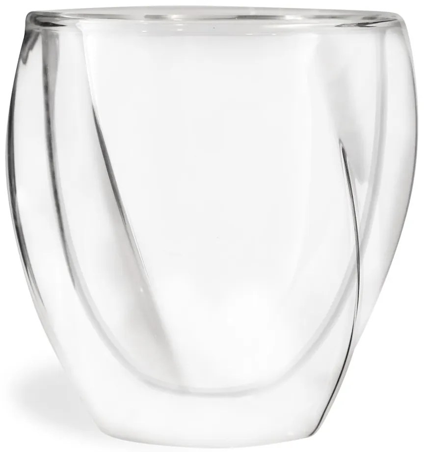 Kubki do cappuccino z podwójną ścianką zestaw 2 szt. 250 ml Cristallo – Vialli Design