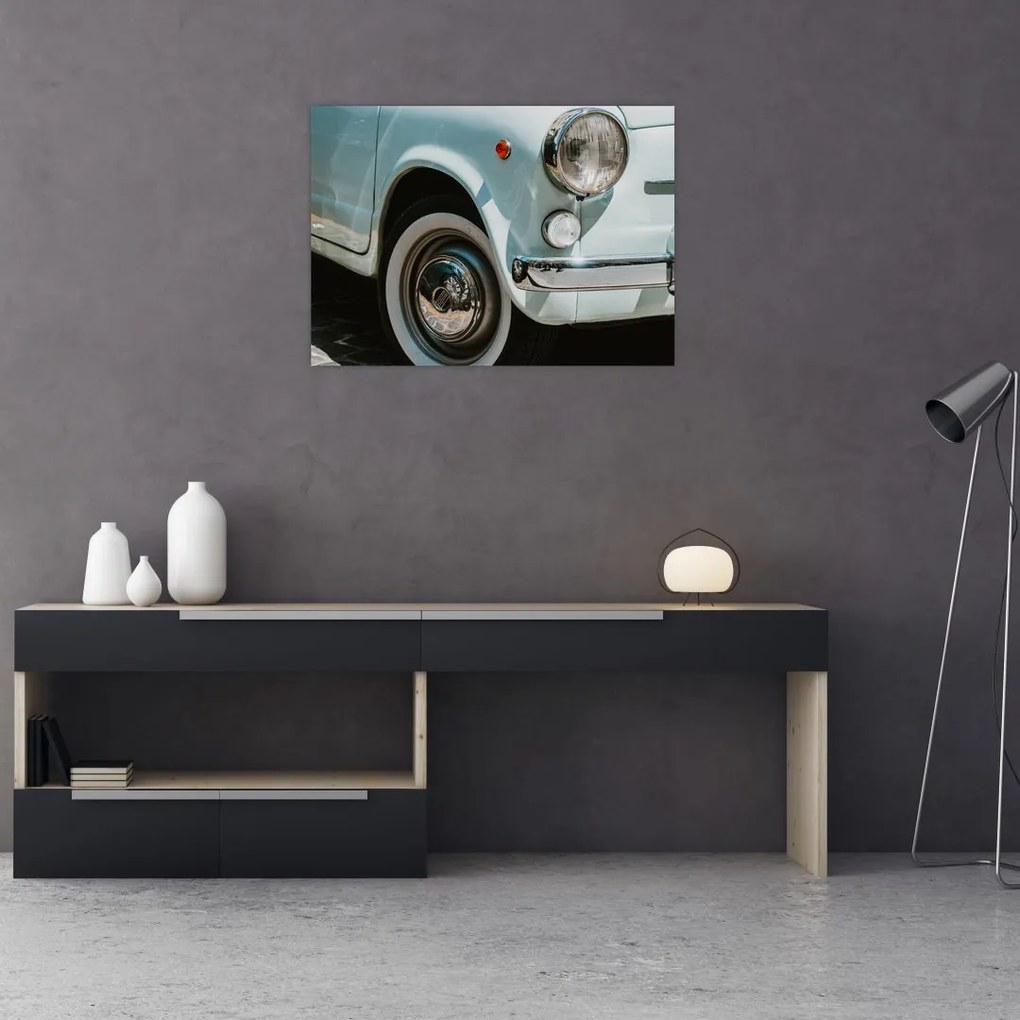 Obraz - Fiat retro samochód (70x50 cm)