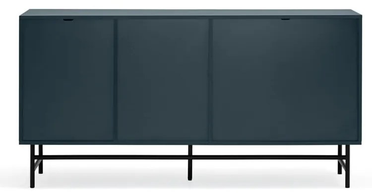 Czarno-niebieska komoda Teulat Punto, szer. 150 cm