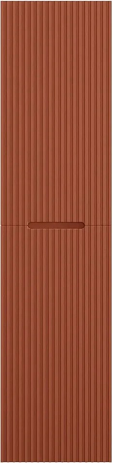 Słupek łazienkowy wiszący - 140 cm - ryflowany terakota - PAVANI