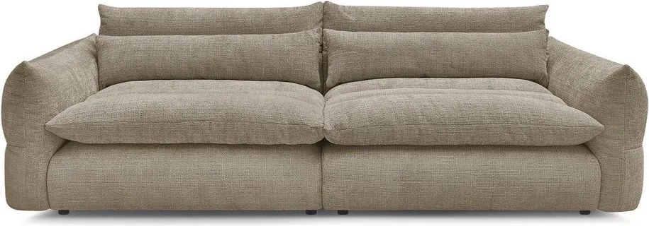 Beżowa sofa z tkaniny szenilowej 276 cm Neil – Bobochic Paris