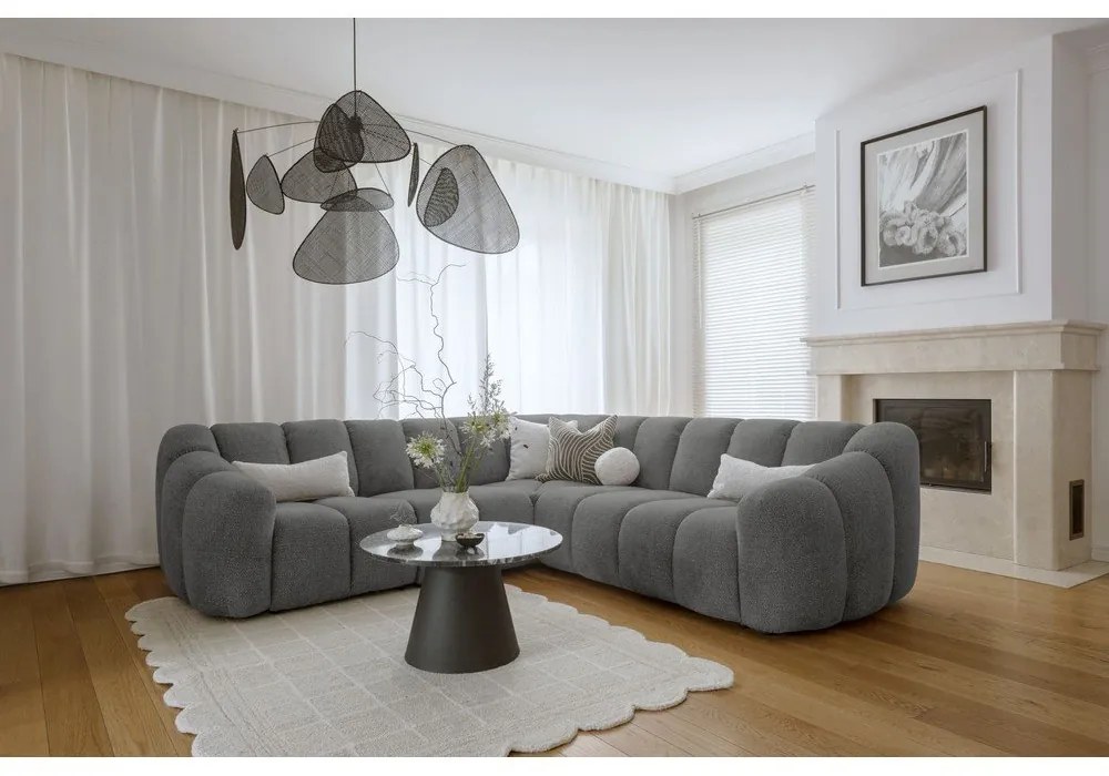 Szary narożnik Shell – Miuform