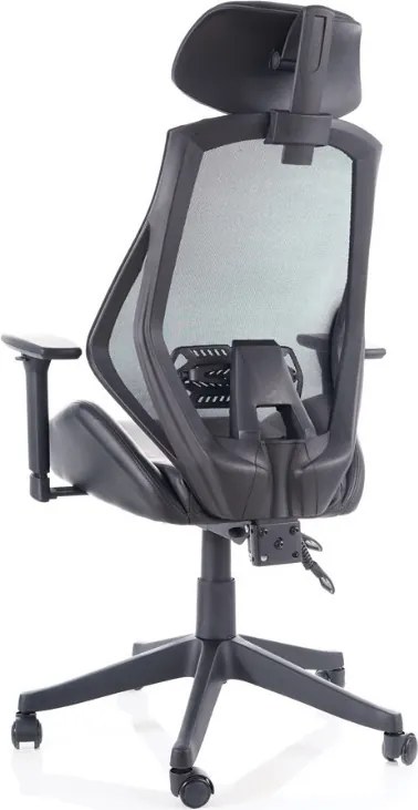 Ergonomiczne krzesło biurowe Q-406, zgodne z normą BHP