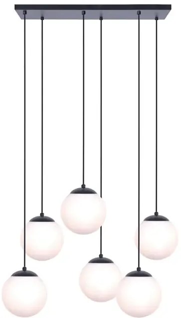 Lampa Wisząca Nad Stół Szklane Kule T6-C71