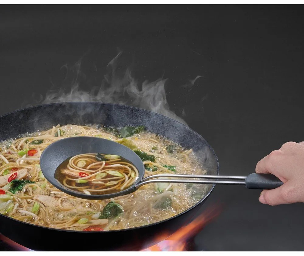 Zestaw przyborów kuchennych 3 szt. ze stali nierdzewnej Fusion Wok Set – Joseph Joseph