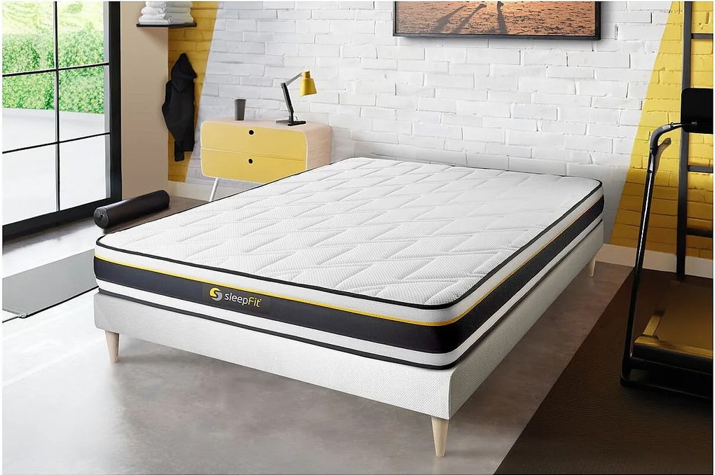 Materac SOFT 180 x 200 cm + zestaw podstawa lózka