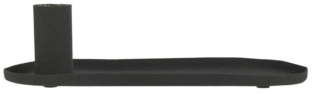 IB Laursen Czarny metalowy świecznik CANDLE HOLDER