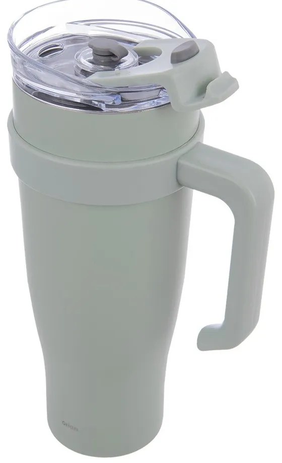 Szałwiowy kubek termiczny ze słomką 1,2 l Termo – Orion