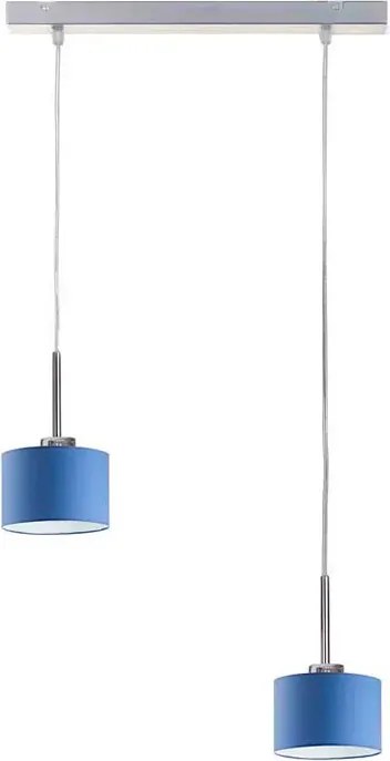 Lampa wisząca z regulacją zwisów na chromowanym stelażu - T0-N47