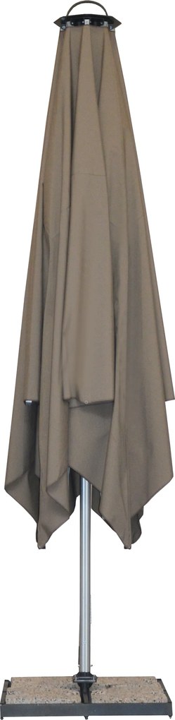 Doppler GOLIATH parasol ogrodowy 500 x 500 cm niebieski