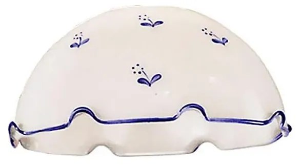 Uniwersalne szkło zamienne NONNA E27 pr. 20 cm białe/niebieskie