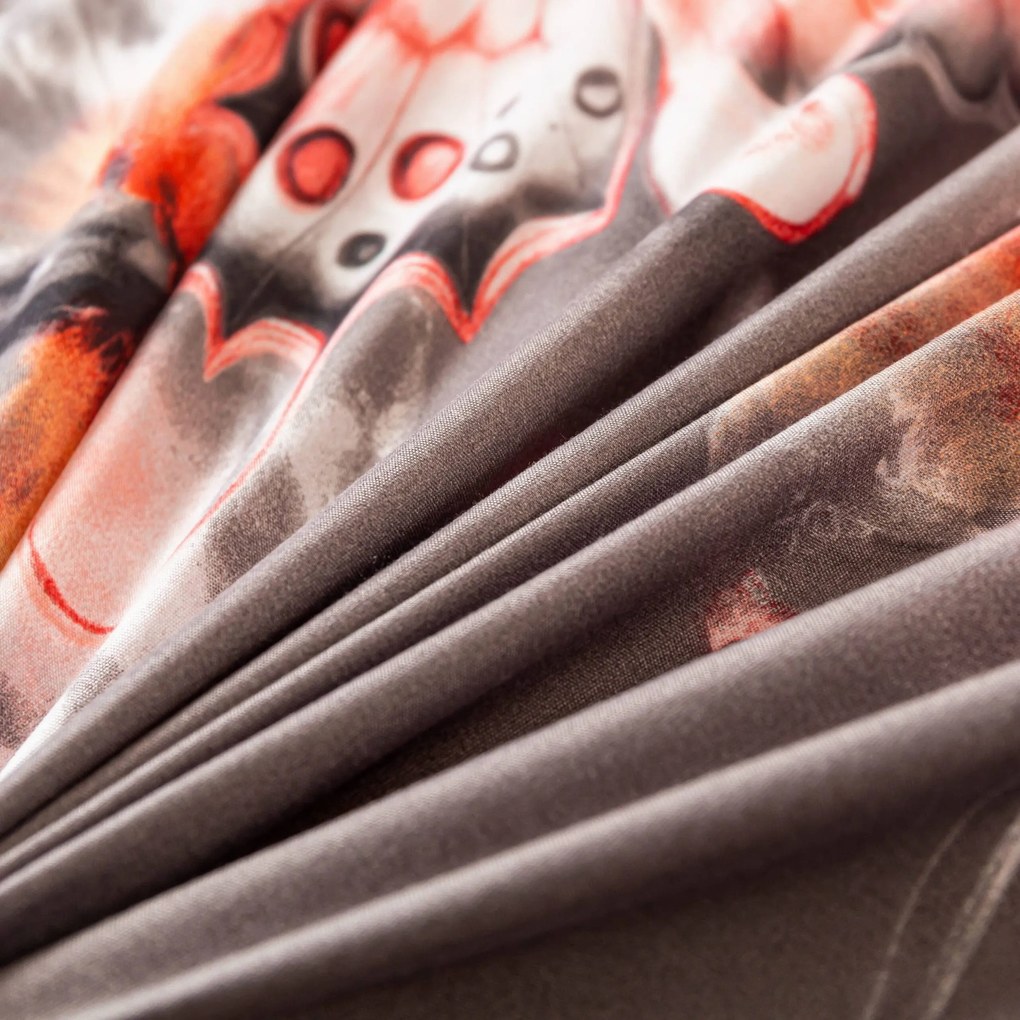 PrzytulneMieszkanie.pl PrzytulneMieszkanie.pl Pościel z mikrofibry FLARISSE szara Rozmiar pościeli: 70 x 80 cm | 140 x 200 cm