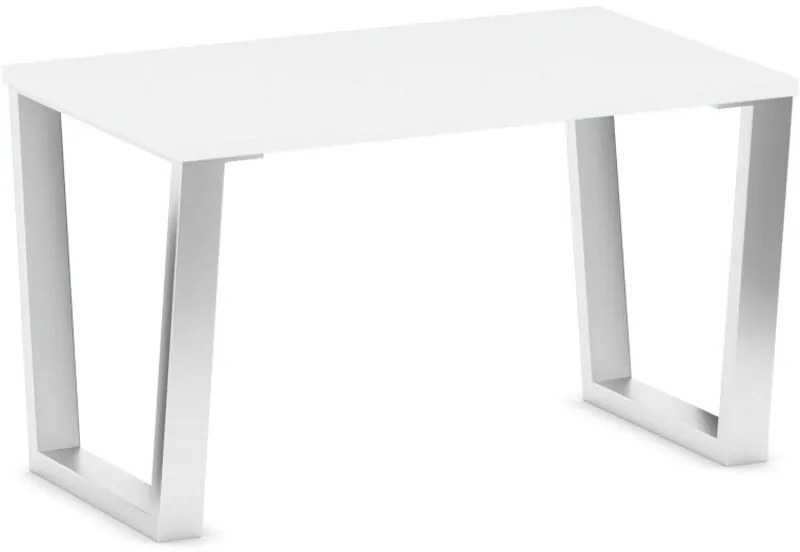 Stolik kawowy VECTOR, 100x68 cm, biały