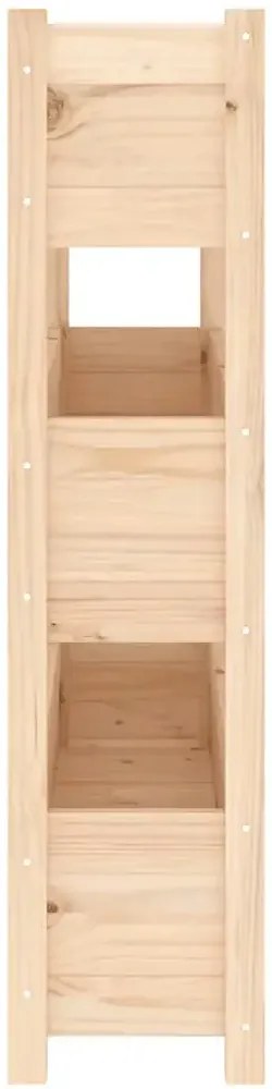 Drewniana 3 piętrowa donica ogrodowa C3-P97