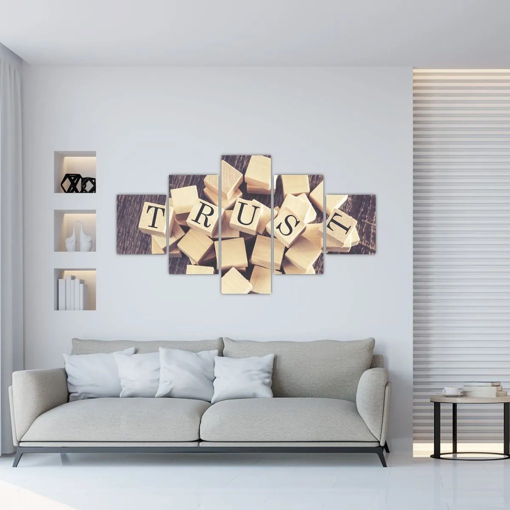 Obraz - Zaufanie (125x70 cm)