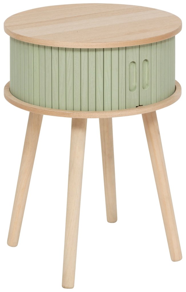Szafka nocna NYSOS z 2 drzwiczkami, Ø 40 cm