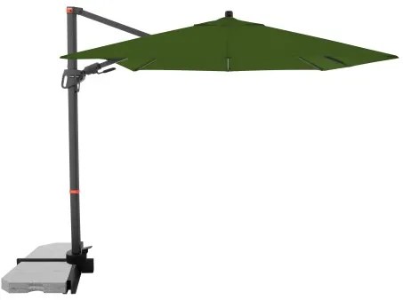 MyZone 210 x 210 cm - wahadłowy parasol ogrodowy z bocznym słupkiem : Substancja Desen - 832