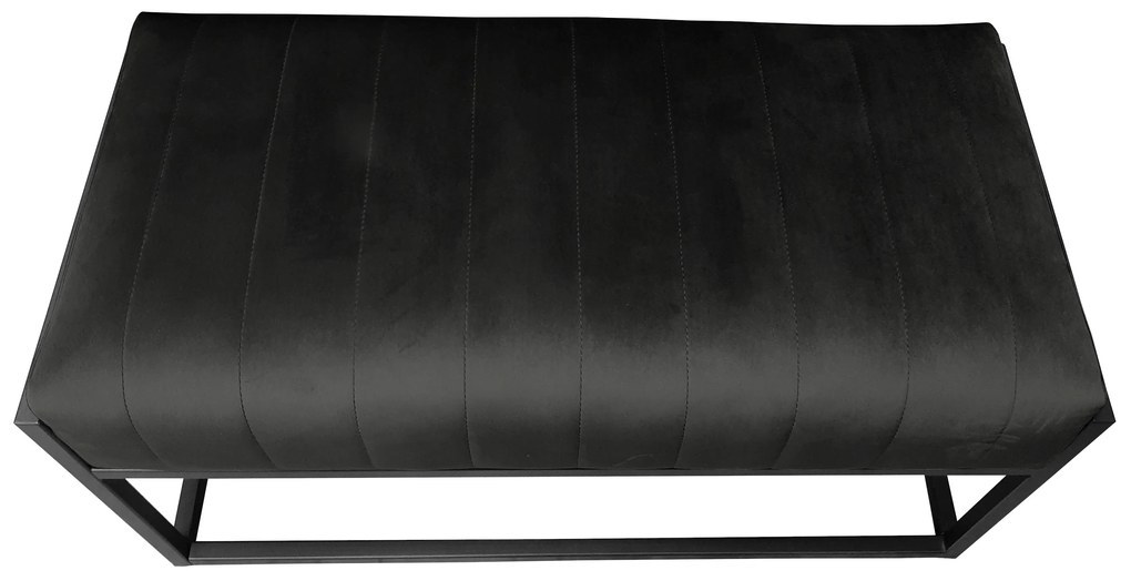 Ławka KAYA LOFT MG19 pufa podnóżek metal