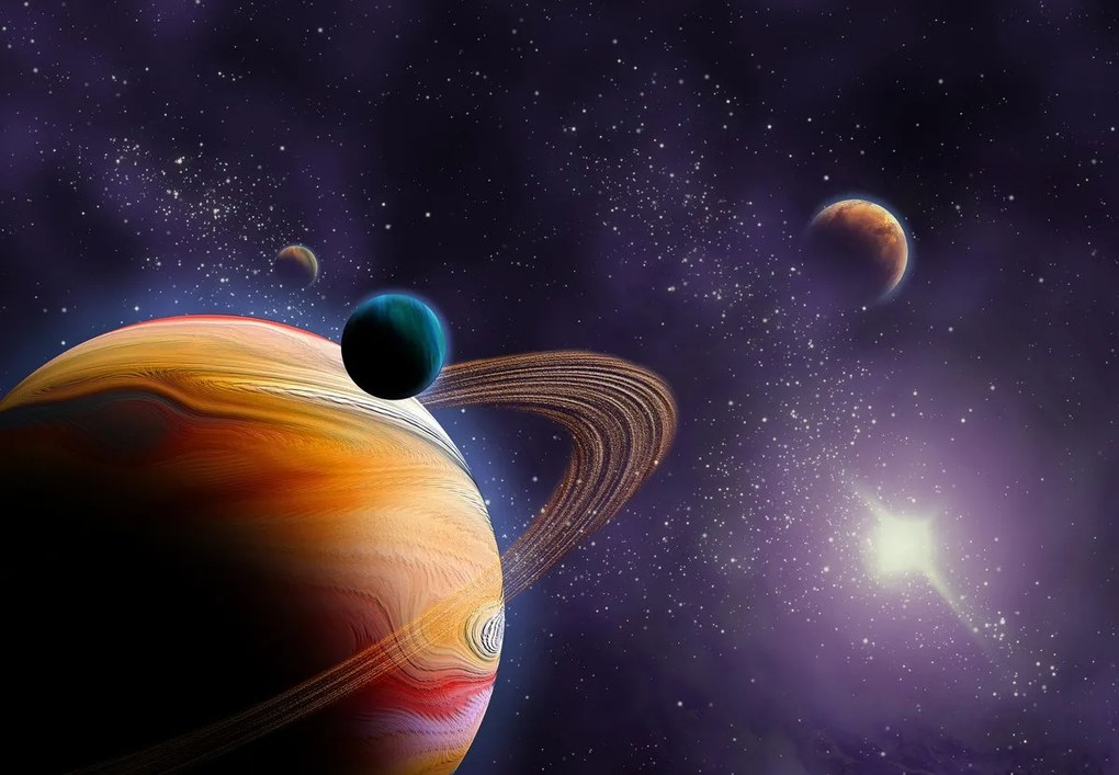 Fototapeta - Kosmos (196x136 cm)