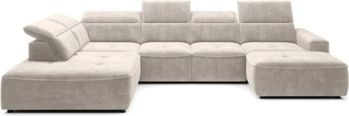 Narożnik COLOMBO XL z elektryczną regulacją siedziska WERSAL