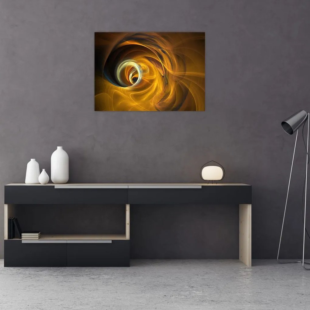 Obraz - Abstrakcja w ruchu (70x50 cm)