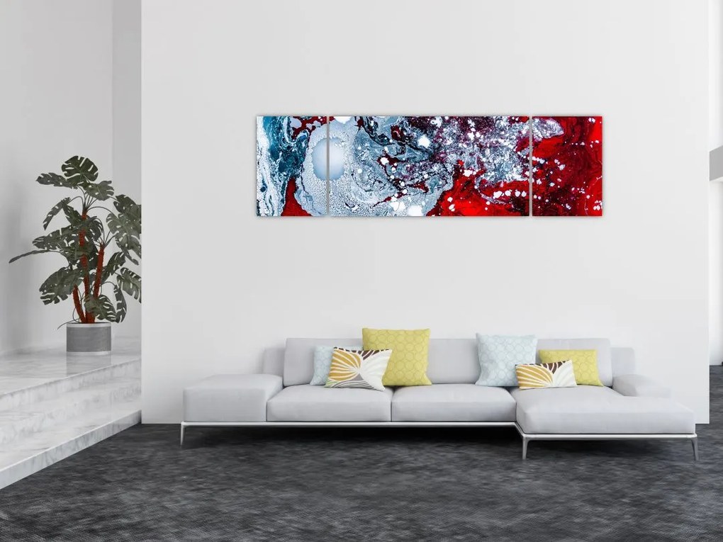 Abstrakcyjny obraz (170x50 cm)