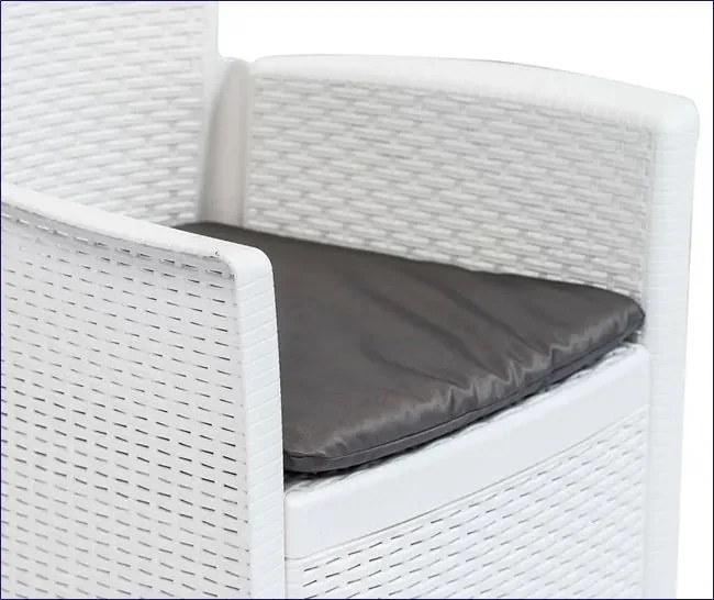 Krzesła ogrodowe z poduszkami 2 szt Z1-M34