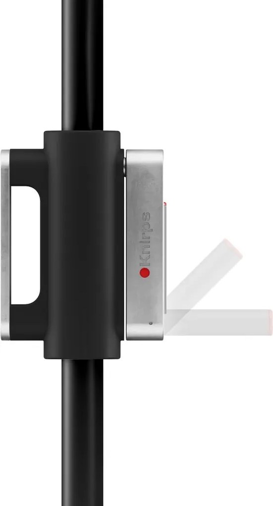 Knirps APOLL BLACK parasol ogrodowy 240 x 240 cm jasnoszary