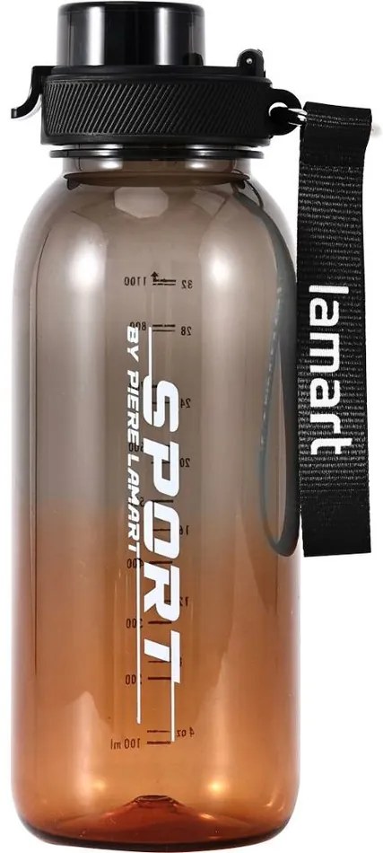 Lamart LT4074 butelka sportowa Fit, czarna, 1 l