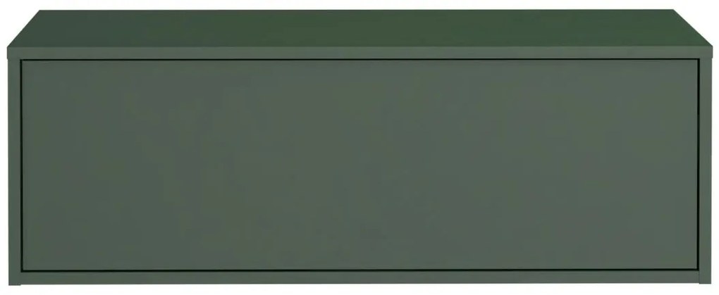 Szafka łazienkowa wisząca   pod umywalkę - Zielony mat - 94 cm - TEANA II