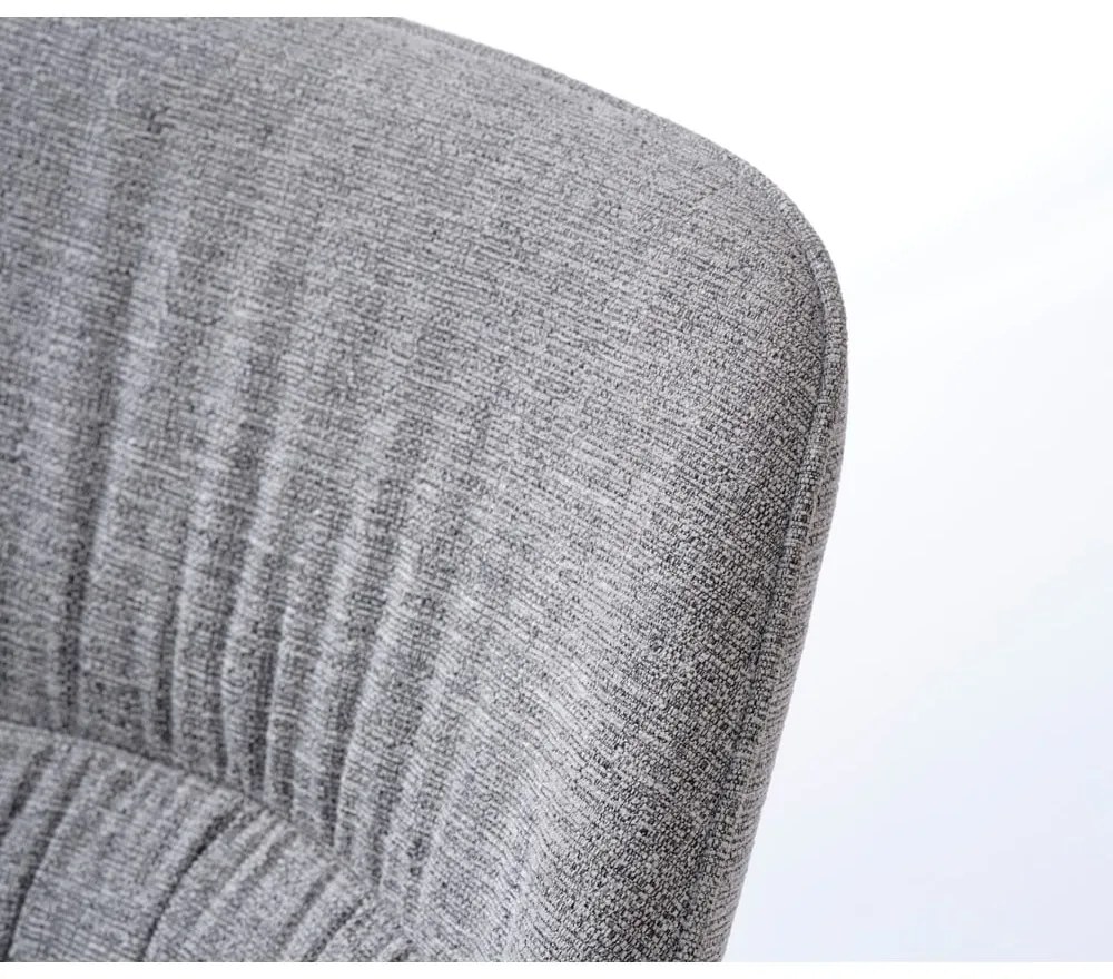 Szare krzesła zestaw 2 szt. Meridian – Unique Furniture