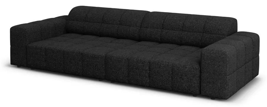 Antracytowa sofa 244 cm Chicago – Cosmopolitan Design