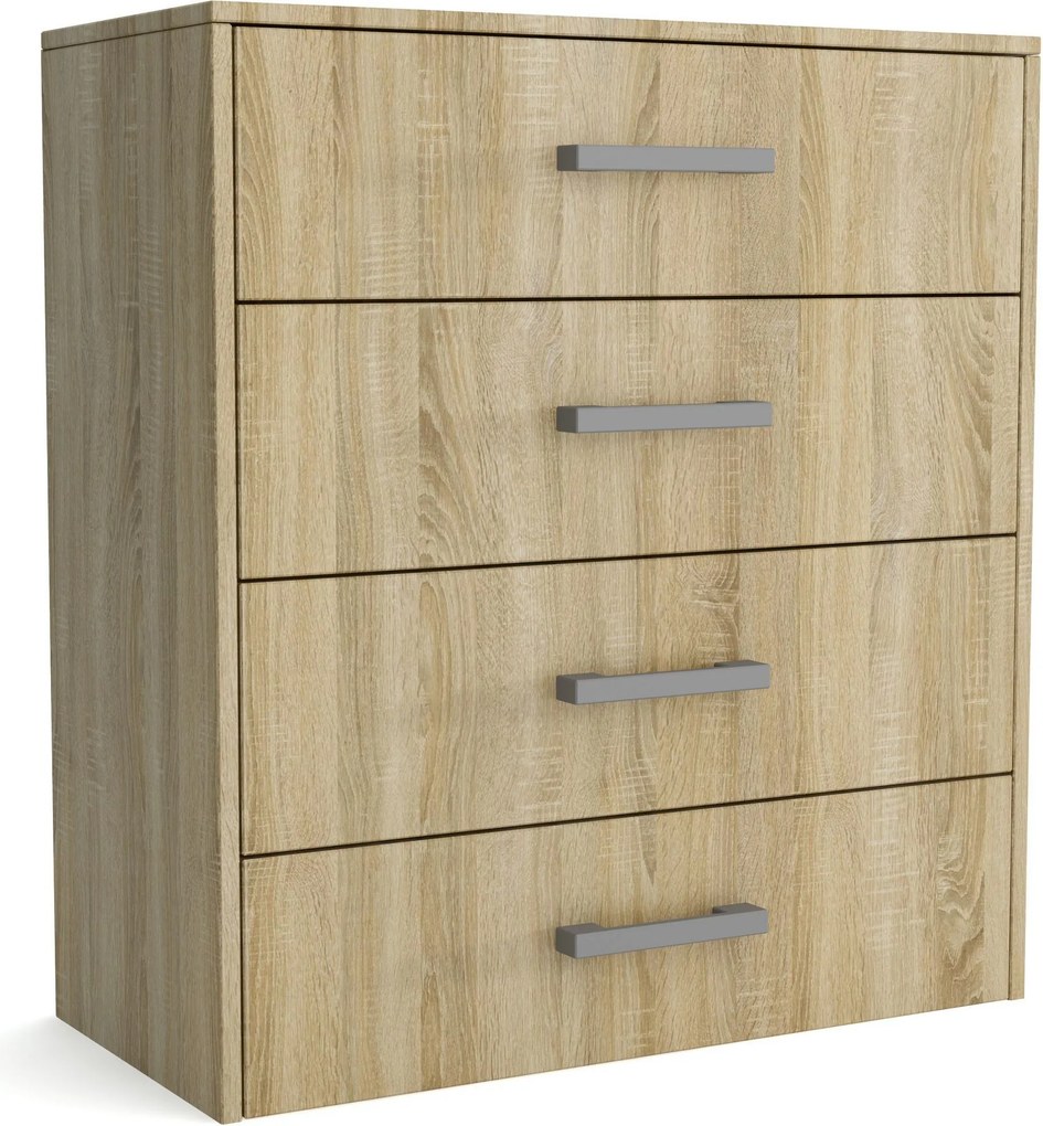 Komoda SCALINI 75 cm do Salonu Sypialni Dąb sonoma