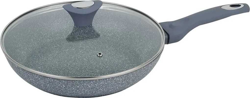 Patelnia ze szklana pokrywą 28 cm S5-A42