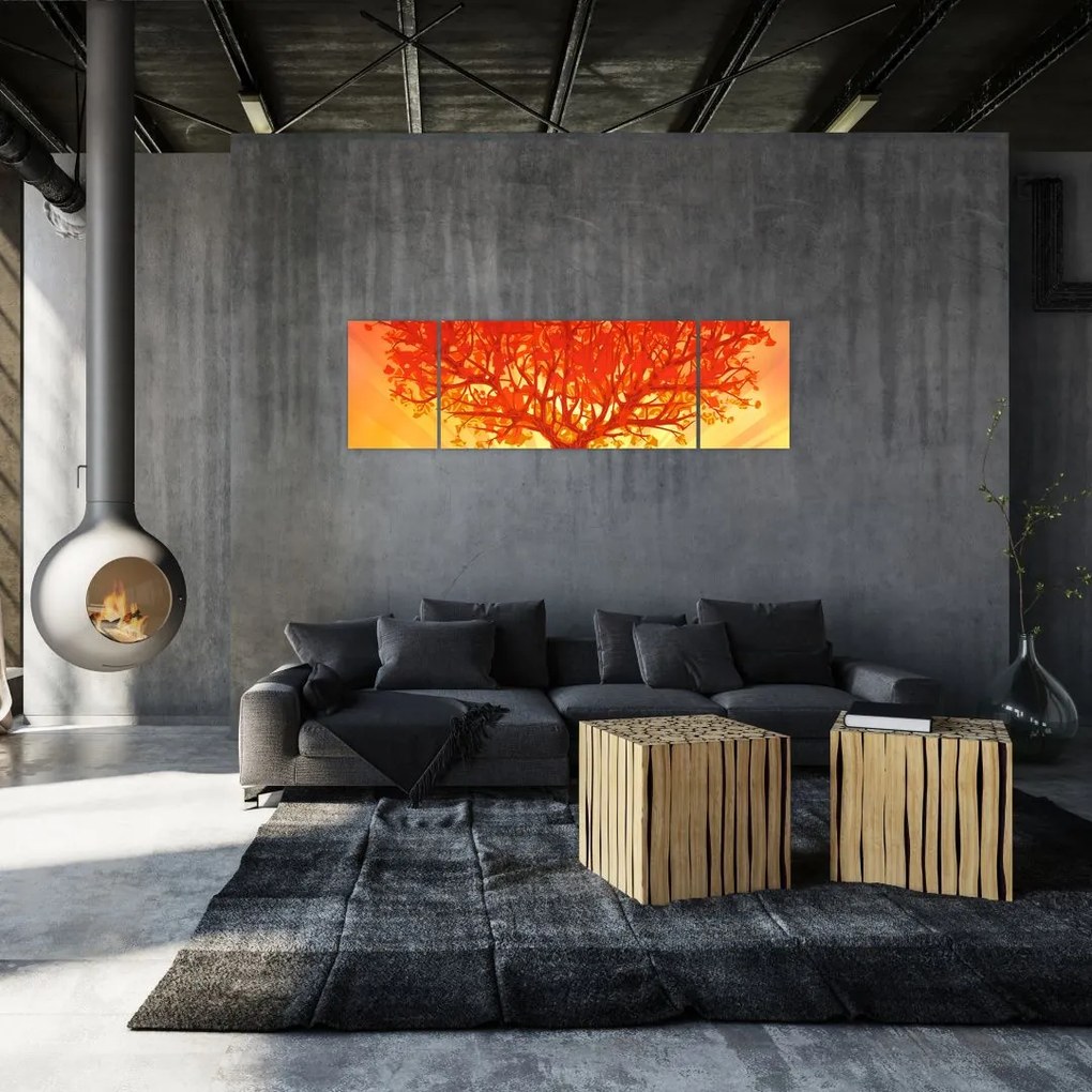 Obraz - Drzewo w słońcu (170x50 cm)