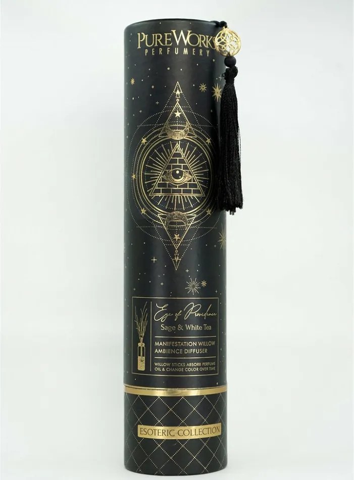 Dyfuzor organiczny Sage&White Tea 100 ml z gałązkami wierzby