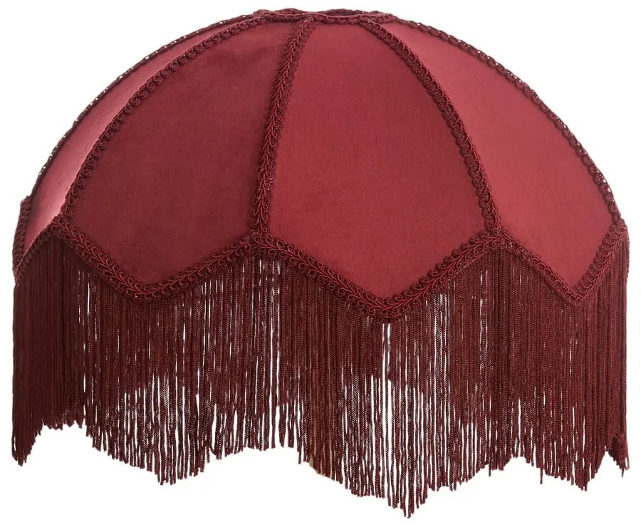 Bordowy abażur ø 35 cm Malacia – Light &amp; Living