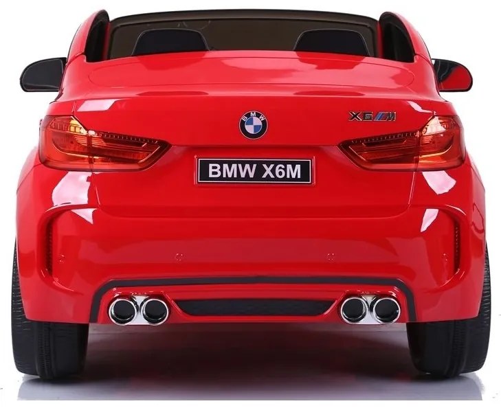 Auto na akumulator nowe bmw x6m czerwone