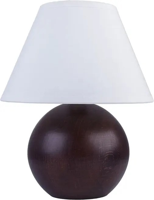 Drewniana lampka do sypialni wenge - S226 B9-D77