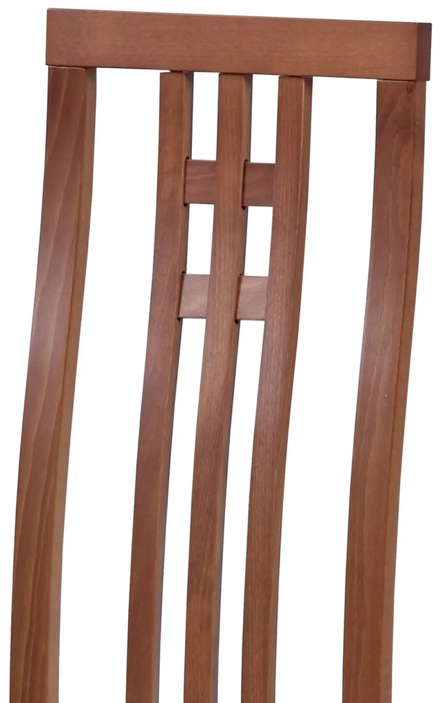 Krzesło do jadalni z litego drewna BC-2482, wiśnia