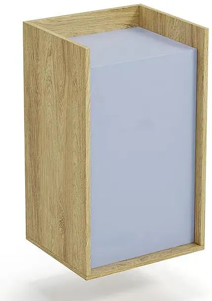 Szafka modułowa 83cm hikora + niebieski horyzont - Afilia 9X