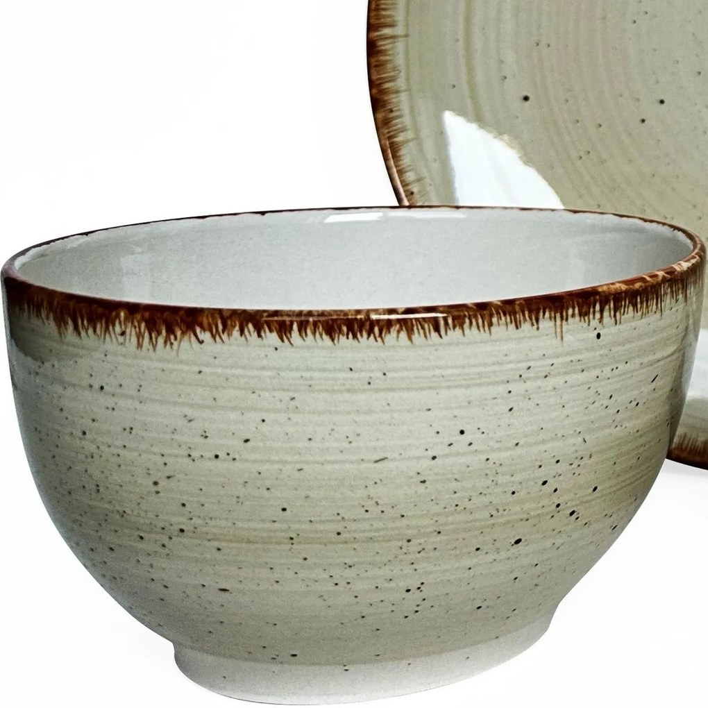 Zestaw obiadowy Spiral Ivory, 30 szt.