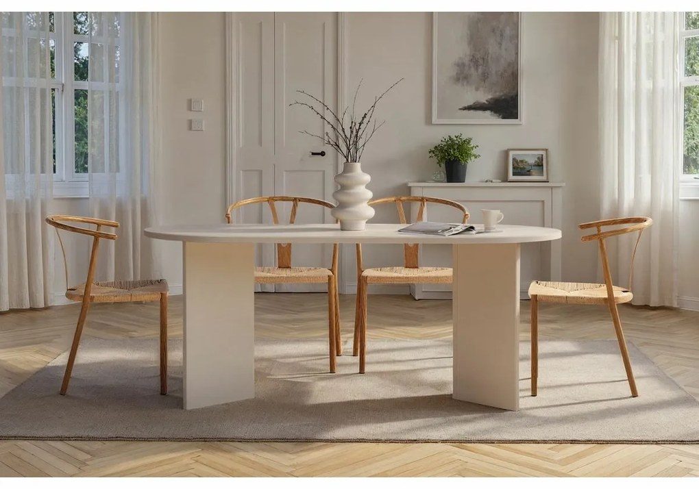 Stół jadalniany Sablin Wood White