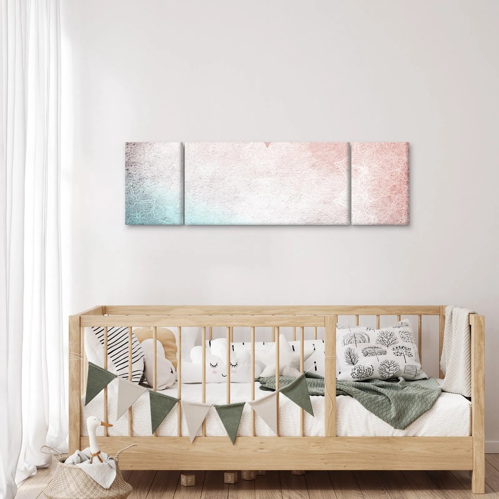 Obraz - Mandale na ścianie 2 (170x50 cm)
