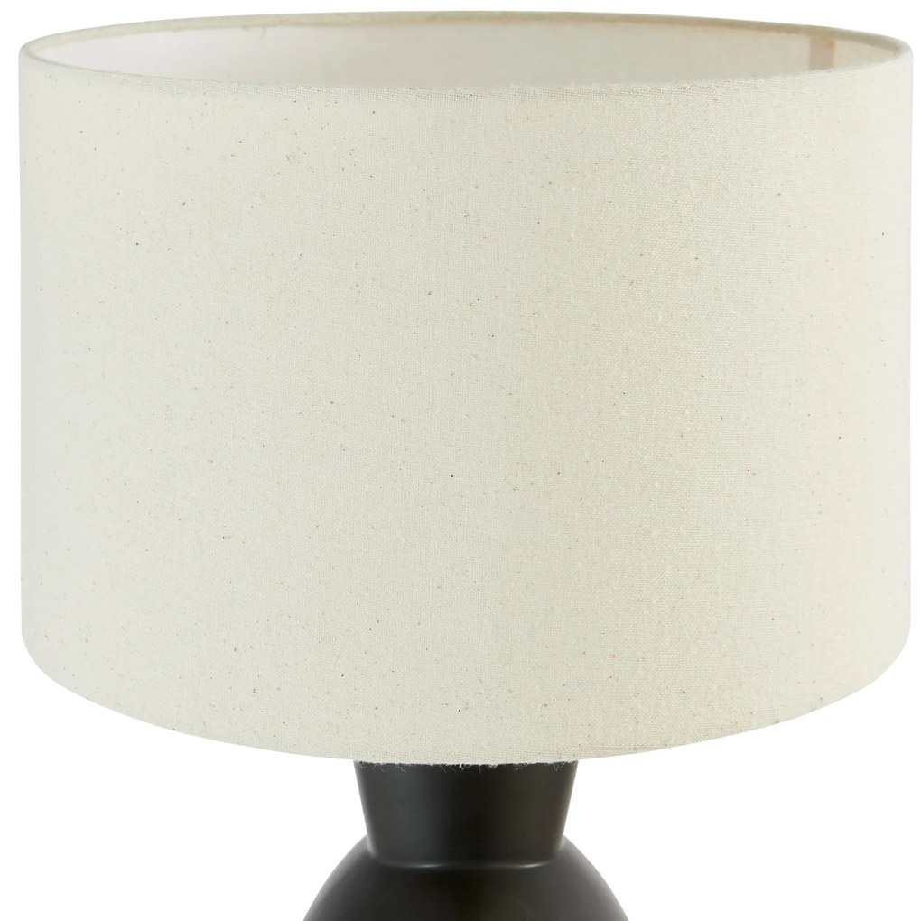 Lampa stołowa z ceramiczną podstawą YULIA, wys. 59 cm