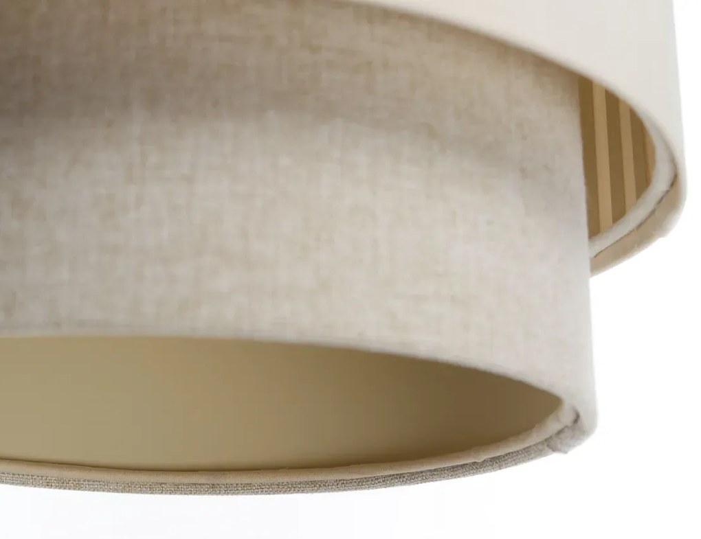 Lampa wisząca DUO LAMI LINE 25 kremowa BPS KONCEPT