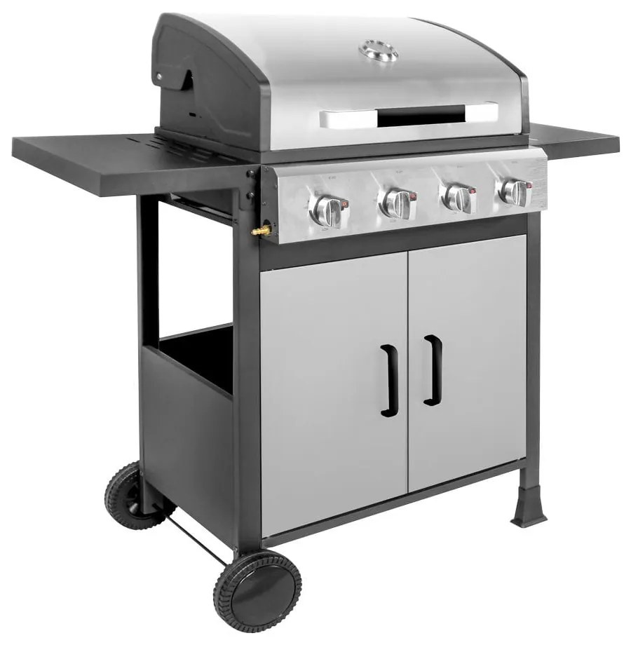 GRILL GAZOWY Z 4 PALNIKAMI BRENNER BR-G4N