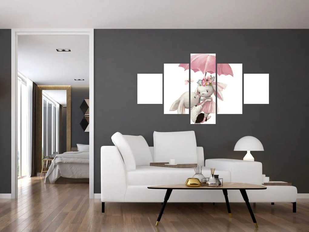 Obraz - Zwierzątko akwarelowe N⁰3 (125x70 cm)