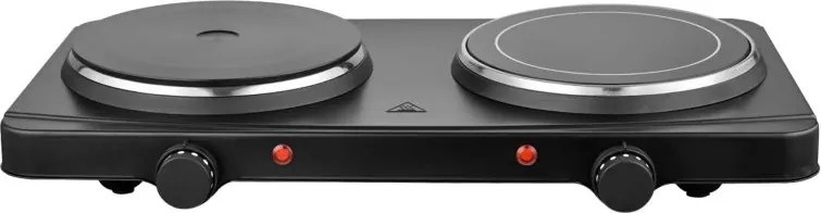 Elektryczna płyta grzejna z dwoma palnikami, 220 - 230 V.